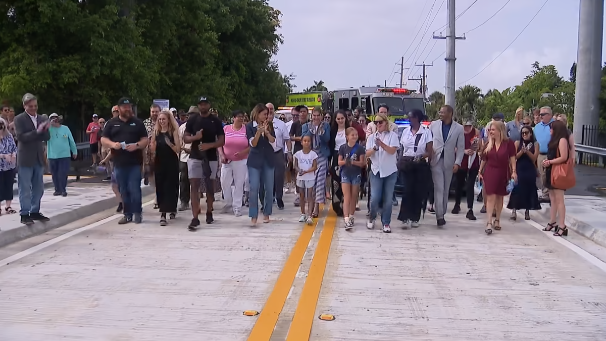 Ribbon-cutting ceremony held for controversial Palmetto Bay bridge – NBC 6 South Florida