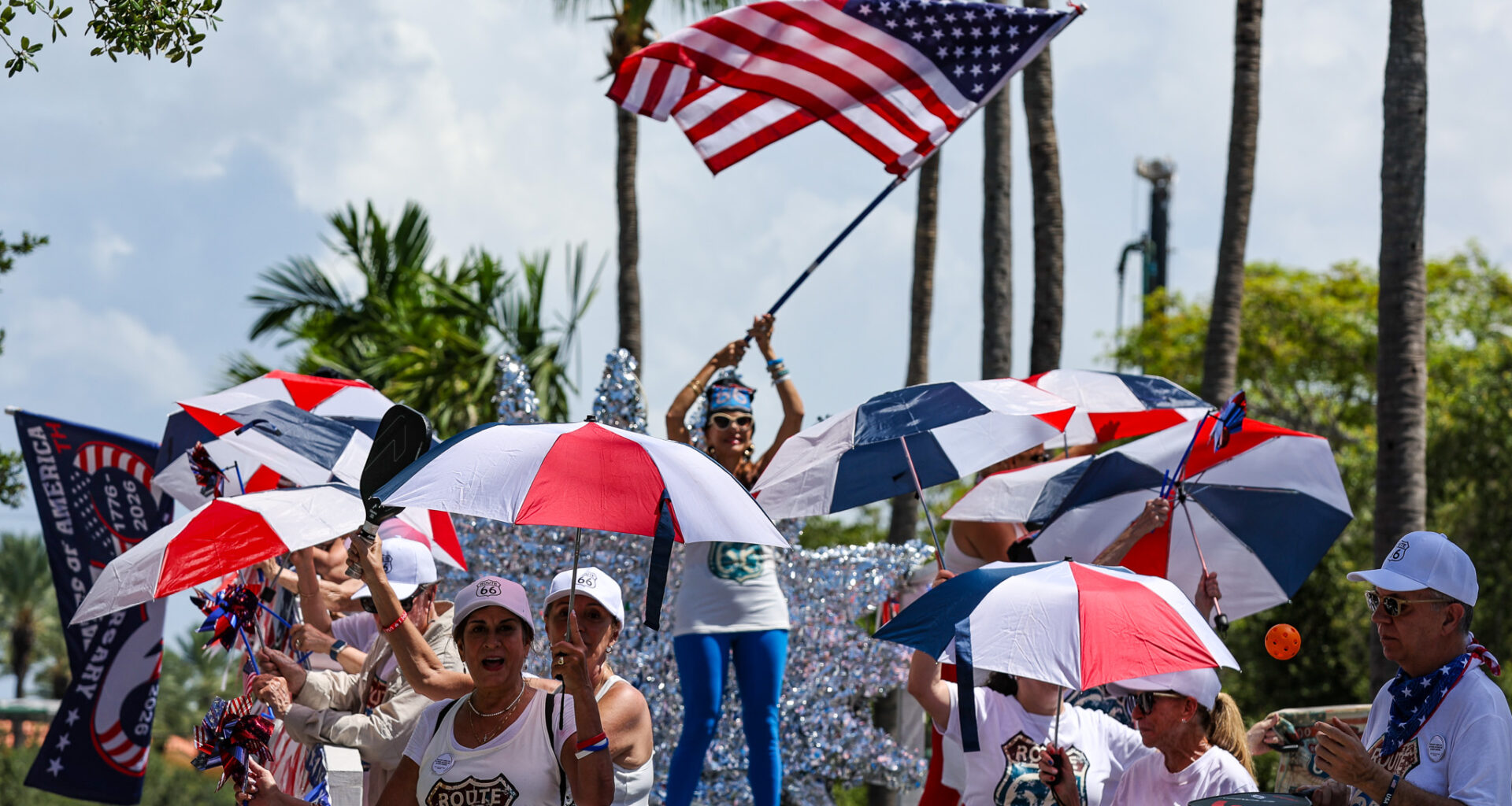 F-16s, Super Soakers, and a very beautiful cement truck: Key Biscayne’s 4th of July parade