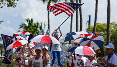 F-16s, Super Soakers, and a very beautiful cement truck: Key Biscayne’s 4th of July parade