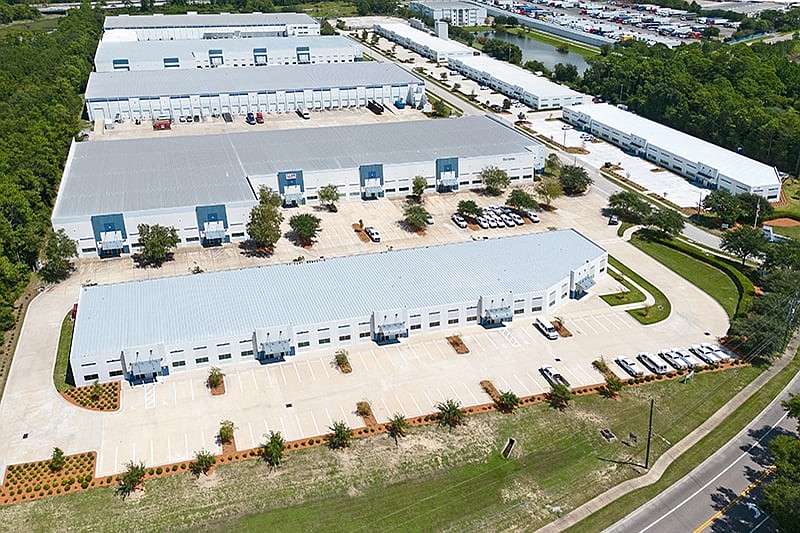 Port Jax Trade Center is east of Alta Drive and west of Interstate 295, north of Zoo Parkway, which also is Heckscher Drive. Port Jax Trade Center is east of Alta Drive and west of Interstate 295, north of Zoo Parkway, which also is Heckscher Drive.