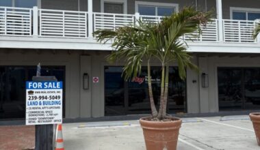 Property across from Margaritaville goes up for sale weeks after winning approval from Town Council to eliminate parking - FORT MYERS