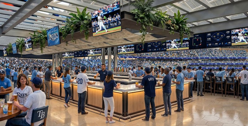 Rays ballpark rendering