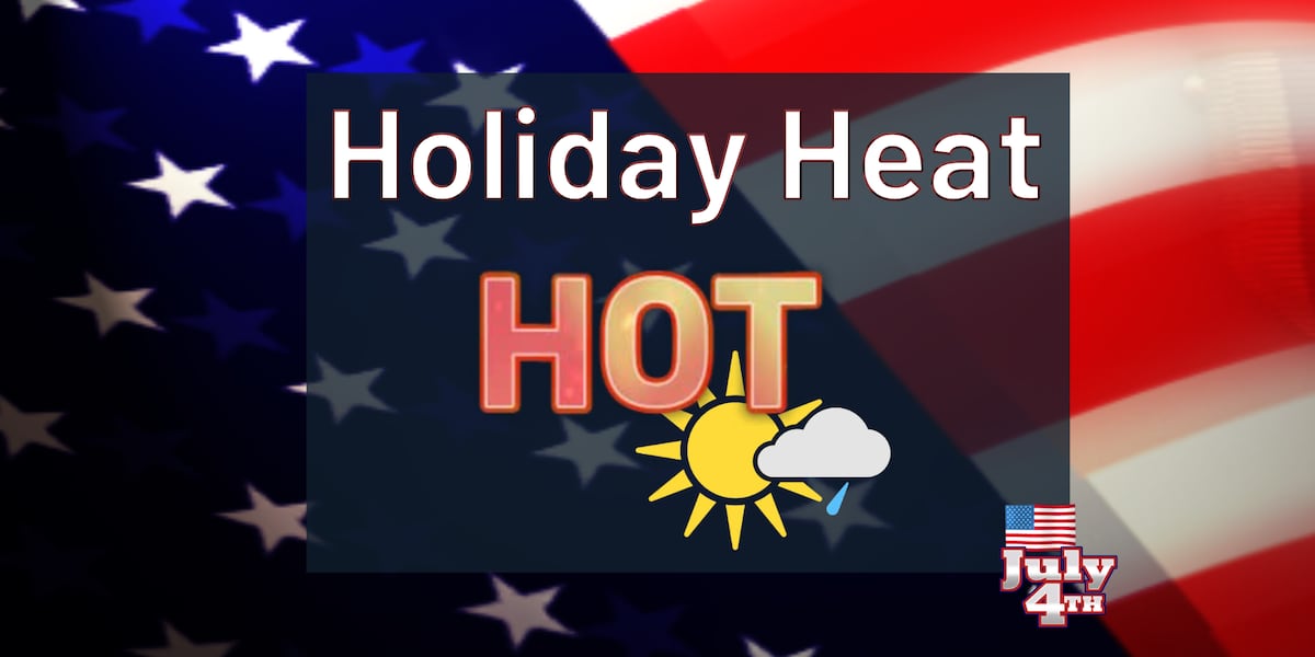 Hot 4th of July with some afternoon showers for Tallahassee, the Big Bend and South Georgia