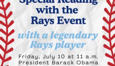 Reading with the Rays - St Pete Catalyst