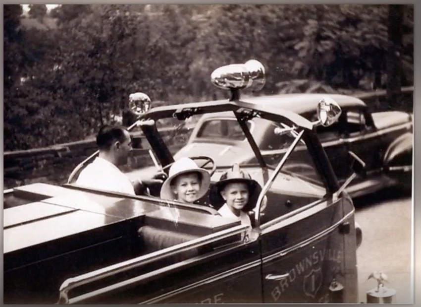 Retired Ocoee Fire Chief Ron Strosnider Sr. and his brother, Roger, took a spin on a fire truck years before he was an official firefighter. Retired Ocoee Fire Chief Ron Strosnider Sr. and his brother, Roger, took a spin on a fire truck years before he was an official firefighter.