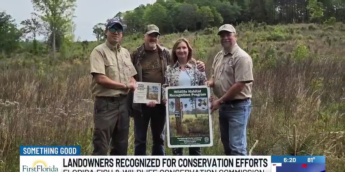 Something Good: FWC recognizes landowners for conservation efforts