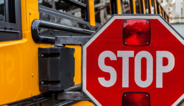 School Bus Stop Sign