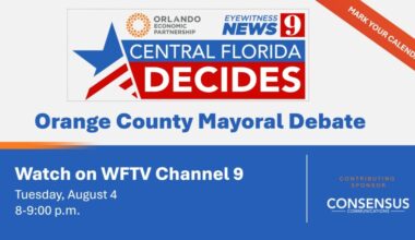 Orange County Mayoral Candidates Participate in a LIVE Debate Highlighting the Future of Orlando