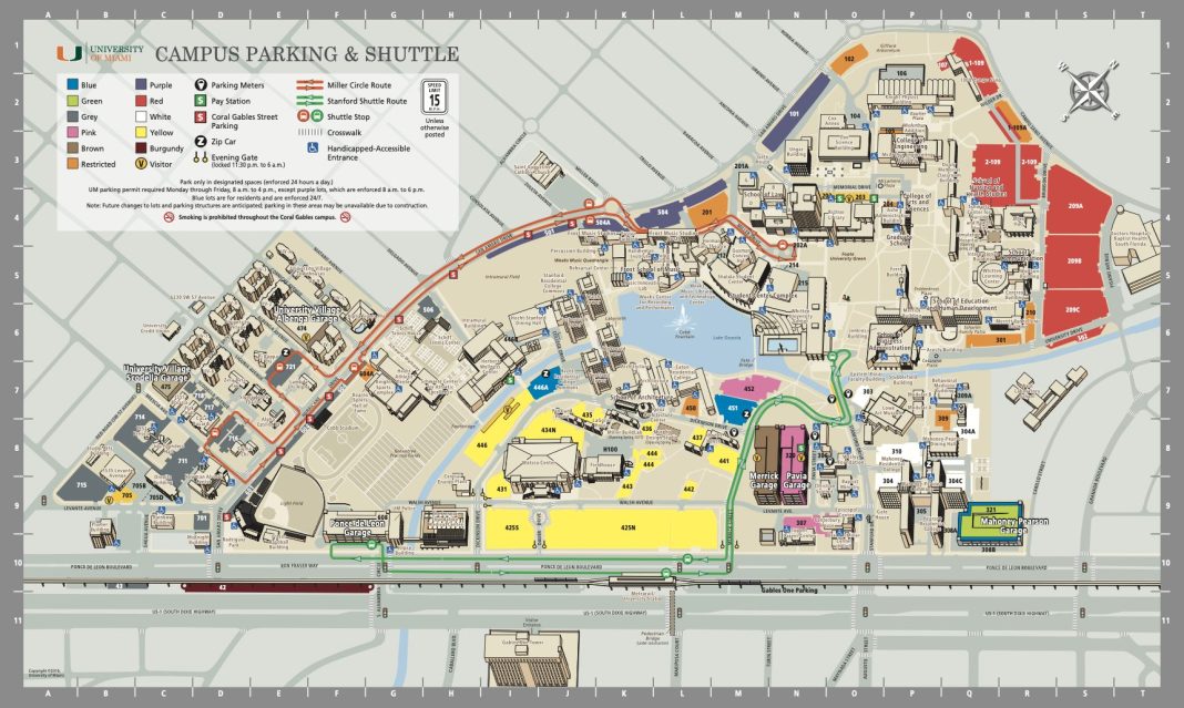 Construction limits where resident students can park, causing confusion and frustration