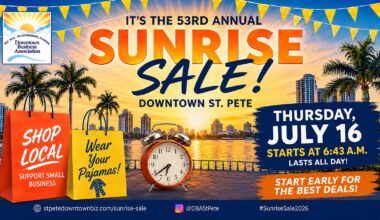 St. Pete’s 53rd Annual Sunrise Sale