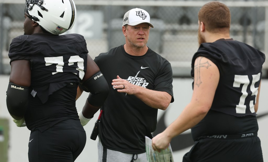 UCF offensive line faces rebuild under new leadership