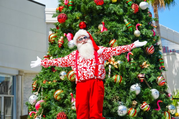 Santa will be making appearances at The Florida Mall during the month of July. (Courtesy Simon Malls)