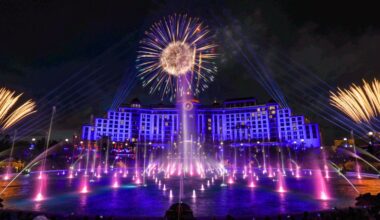 Epic Universe debuts 'Universal Celestial Goodnight' show