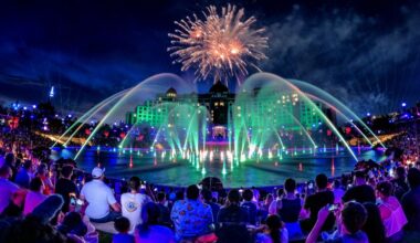 Epic Universe: New fireworks show has complex lighting plan