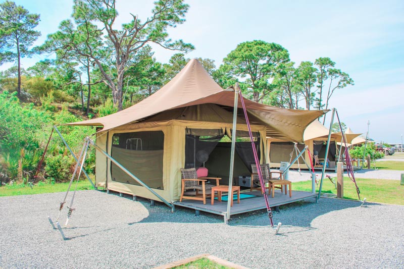 Glamping tents are coming to Wekiwa Springs, Rainbow Springs