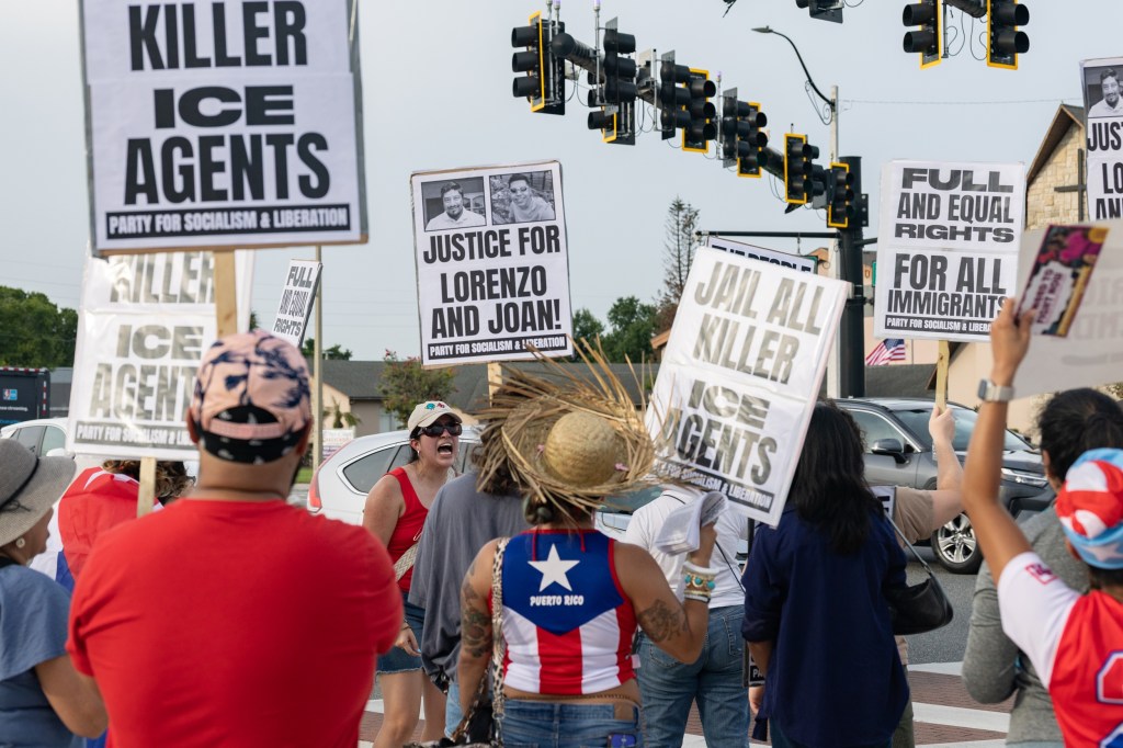Orlando protesters rally against ICE after 3 recent deaths