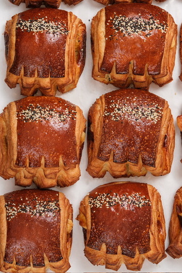 At each weekend Kape Kaya event, Executive Pastry Chef Clarice Lam makes an array of 10 to 12 pastries, sweet and savory, for folks to enjoy on site or take to go. (Photo courtesy Alex Gonzalez Media)