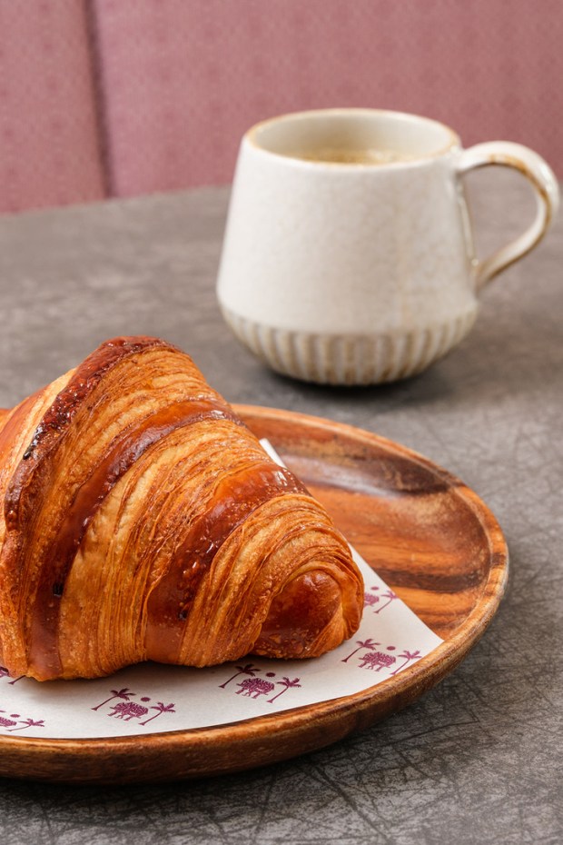 Sit a while and enjoy some coffee with one of Kaya pastry chef Clarice Lam's croissants. She mixes it up every time. Flavors are oustanding. (Photo courtesy Alex Gonzalez Media)