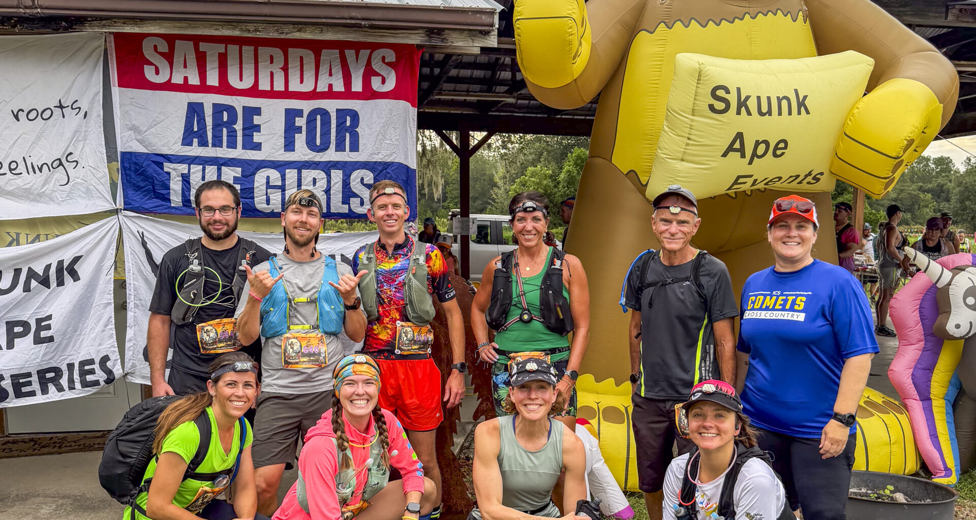 Skunk Ape Night Run: An 18-mile trail race through Green Swamp