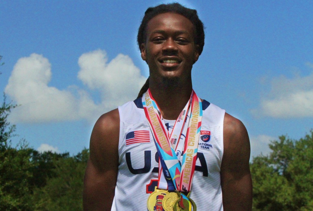 Velton Brown Jr. becomes flag football star for U.S. team
