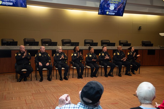 TPD Promotes Eight to Command Staff as Department Addresses Vacancies – Tallahassee Reports