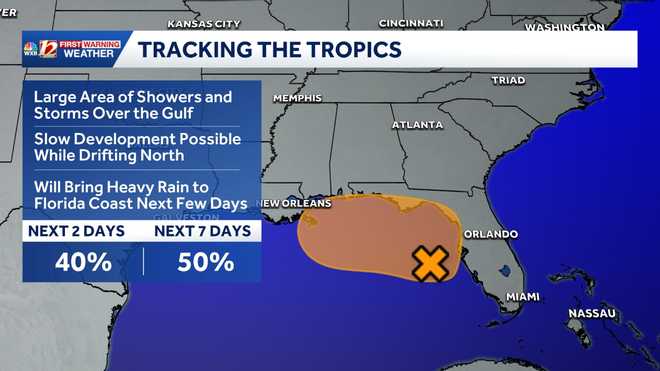 Tropical development is possible in the Gulf potential tropical development in the gulf