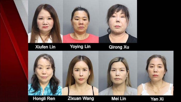 Miami-Dade deputies arrest 12 women at 10 massage parlors in 2 days, records show