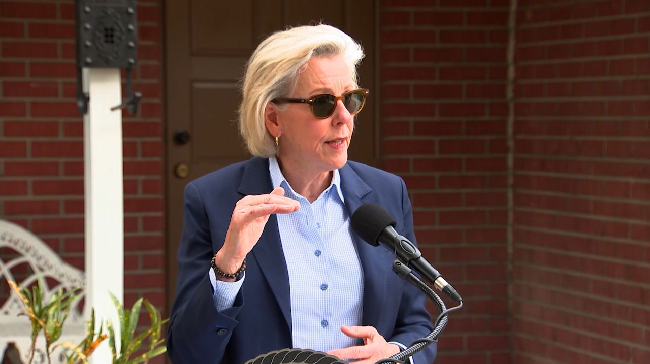 A wide array of priorities is expected to be highlighted in the mayor’s presentation, including public safety, infrastructure upkeep, and storm resiliency projects. This marks Mayor Castor’s final budget proposal before her term ends in May. (Pictured: Mayor Castor speaking at an affordable housing event in May 2026).