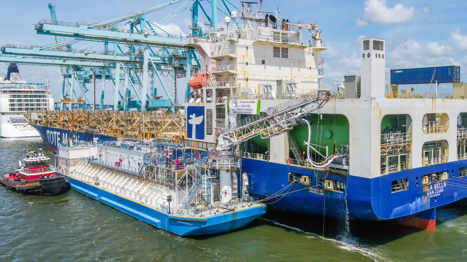 Tote Services in Jacksonville reels in sizable Navy contract for vessel construction