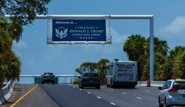 Florida officially opens President Donald J. Trump Airport
