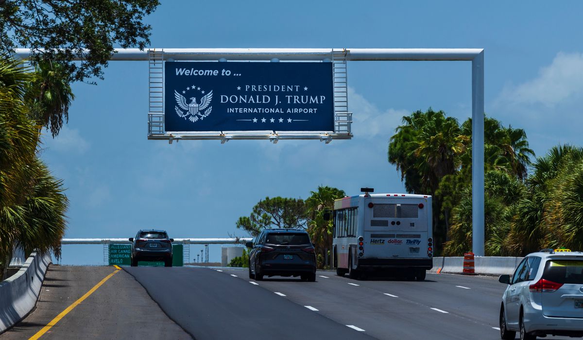Florida officially opens President Donald J. Trump Airport