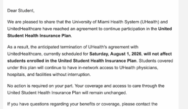 UHealth and UnitedHealthcare yet to reach full negotiation settlement