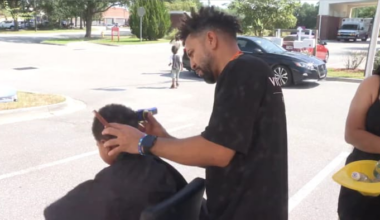 Back-to-school: Ascension St. Vincent’s gives away backpacks, free haircuts at Arlington event