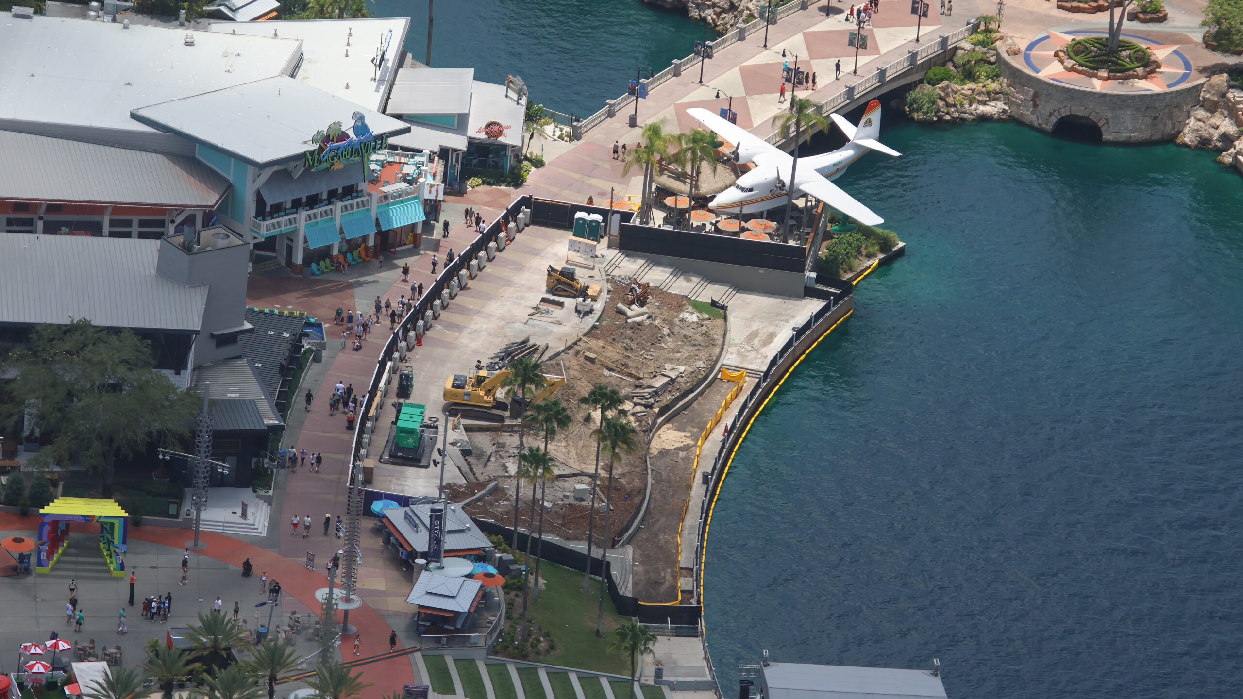 Two projects are rapidly reshaping separate areas of Universal CityWalk Orlando, with a new bar and restaurant on the horizon and faster bus access for resort guests.
