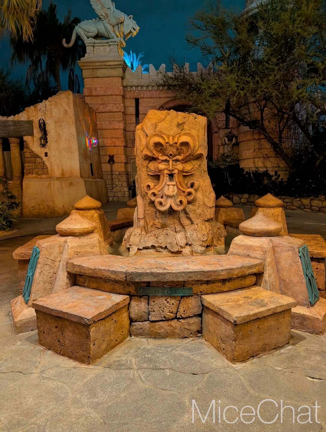 The Mystic Fountain in Lost Continent