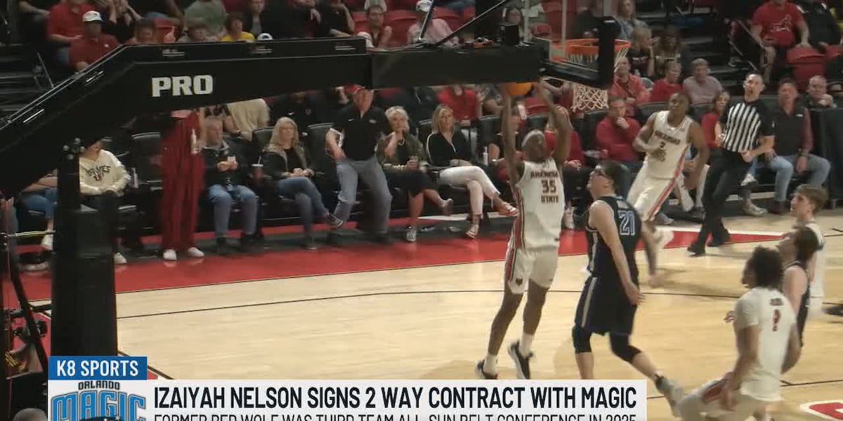 Former A-State forward Izaiyah Nelson signs with Orlando Magic
