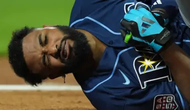 Rays’ Caminero avoids serious injury after scary All-Star Game moment