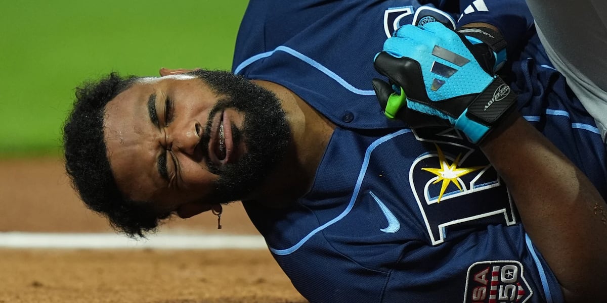 Rays’ Caminero avoids serious injury after scary All-Star Game moment
