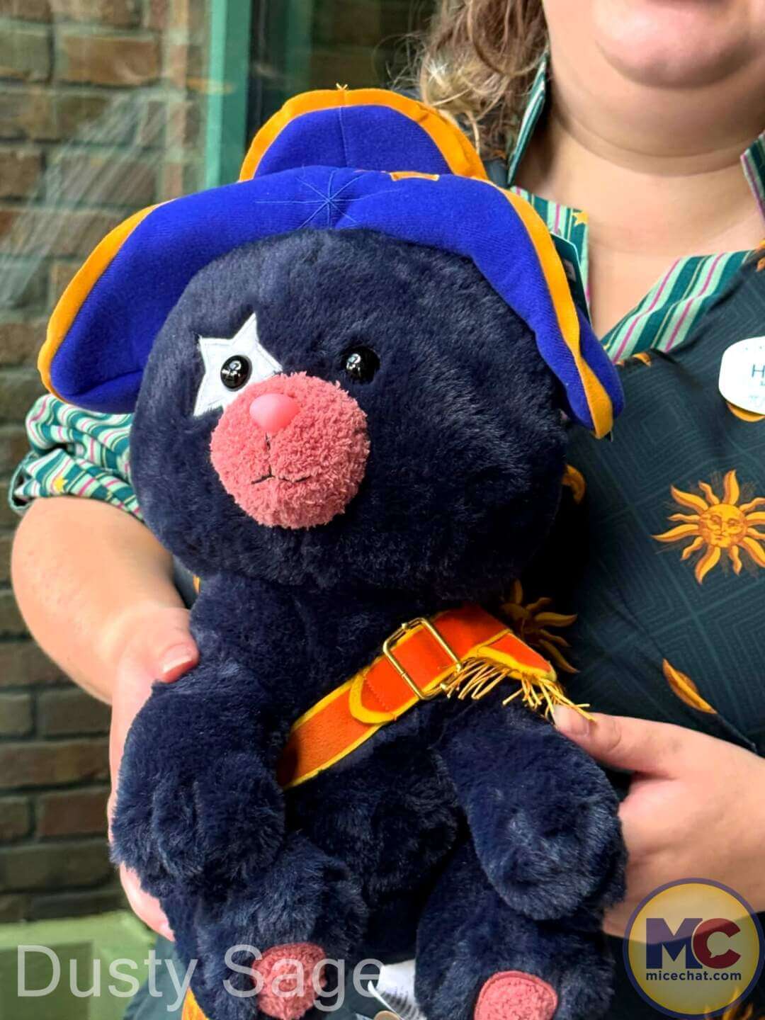 Captain Cacao plush at Moonship Chocolates