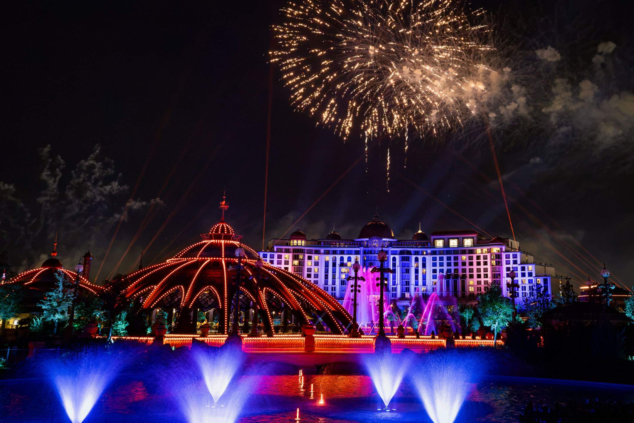 Universal Celestial Goodnight nighttime show at Epic Universe