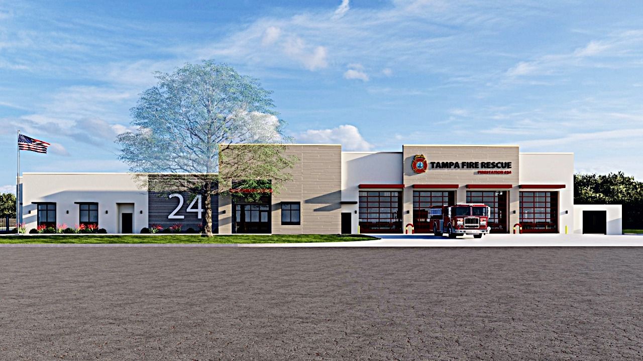 Rendering of Tampa Fire Rescue