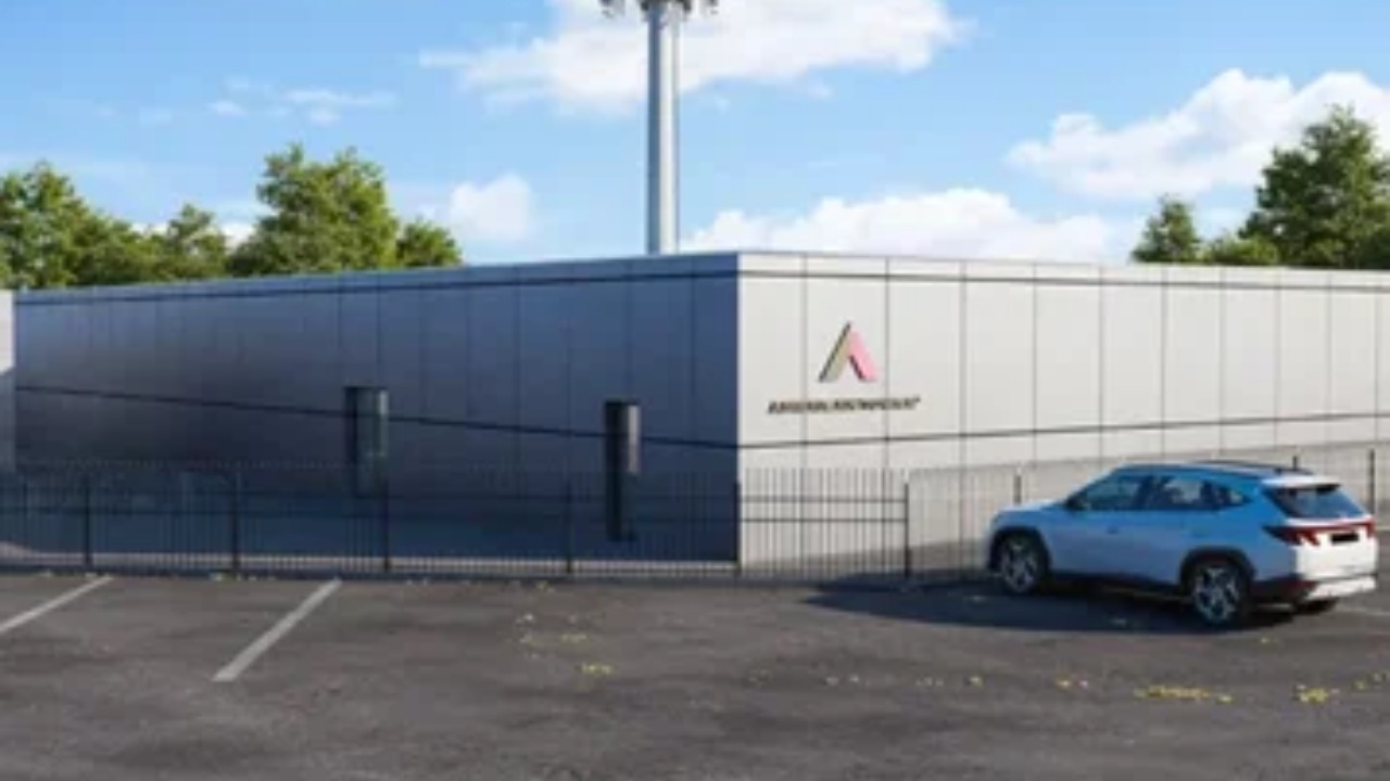 Rendering of American Tower's proposed 4-megawatt edge data center at 10700 76th Court North in Pinellas Park.