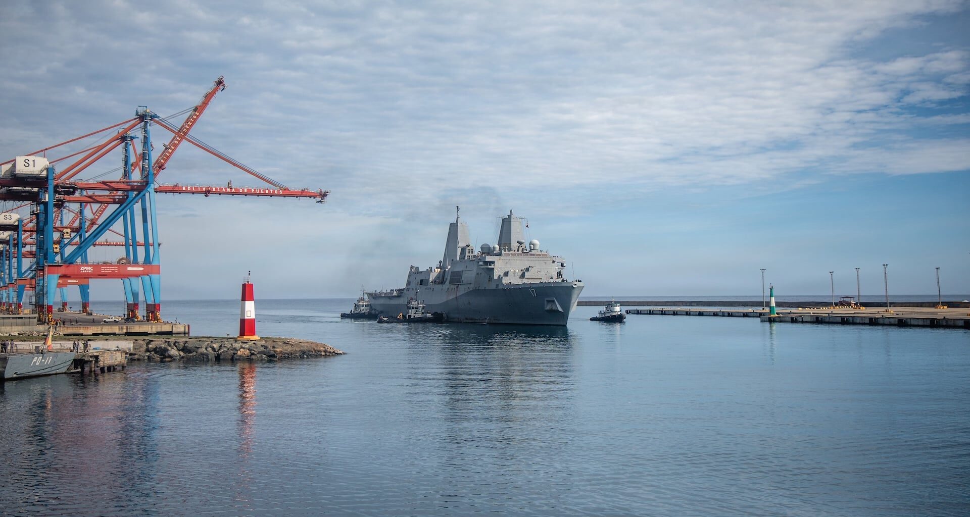 USS San Antonio Supports Sustained Humanitarian Operations in Venezuela