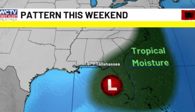 First Alert Daily: Watching this weekend for higher rain chances for Tallahassee, the Big Bend and South Georgia?