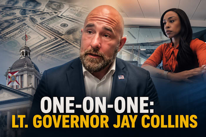ONE-ON-ONE: Florida Lt. Gov. Jay Collins on property tax relief, insurance reform, and immigration