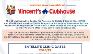 Vincent's Clubhouse Announces Partnership with University of Florida Jacksonville Center for Autism and Related Disabilities