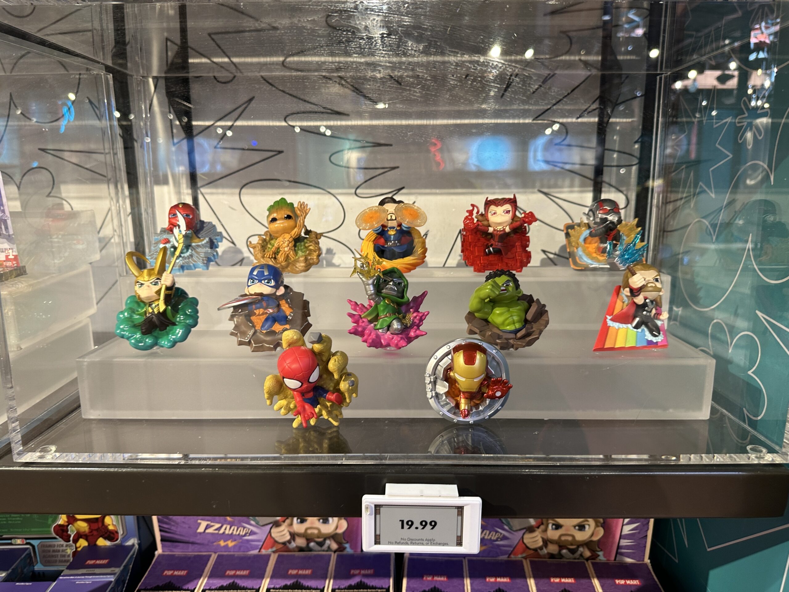 Drop Shop at Disney Springs has even more blind box collectibles available, including new Disney, Pixar, Marvel, Star Wars, and Zootopia collections.