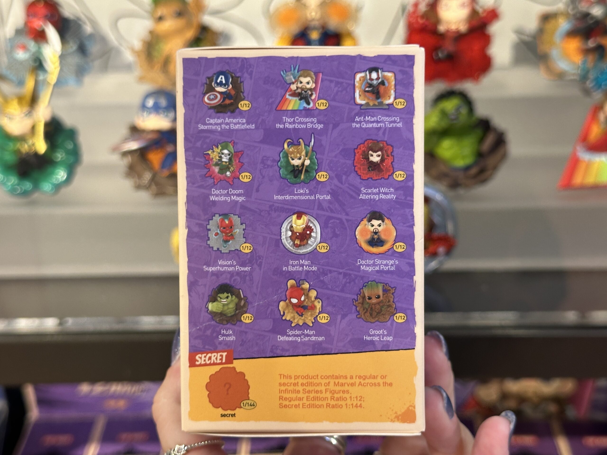 Drop Shop at Disney Springs has even more blind box collectibles available, including new Disney, Pixar, Marvel, Star Wars, and Zootopia collections.