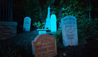Several residents of the Haunted Mansion have found slightly different final resting places following work in the attraction’s queue at Magic Kingdom.