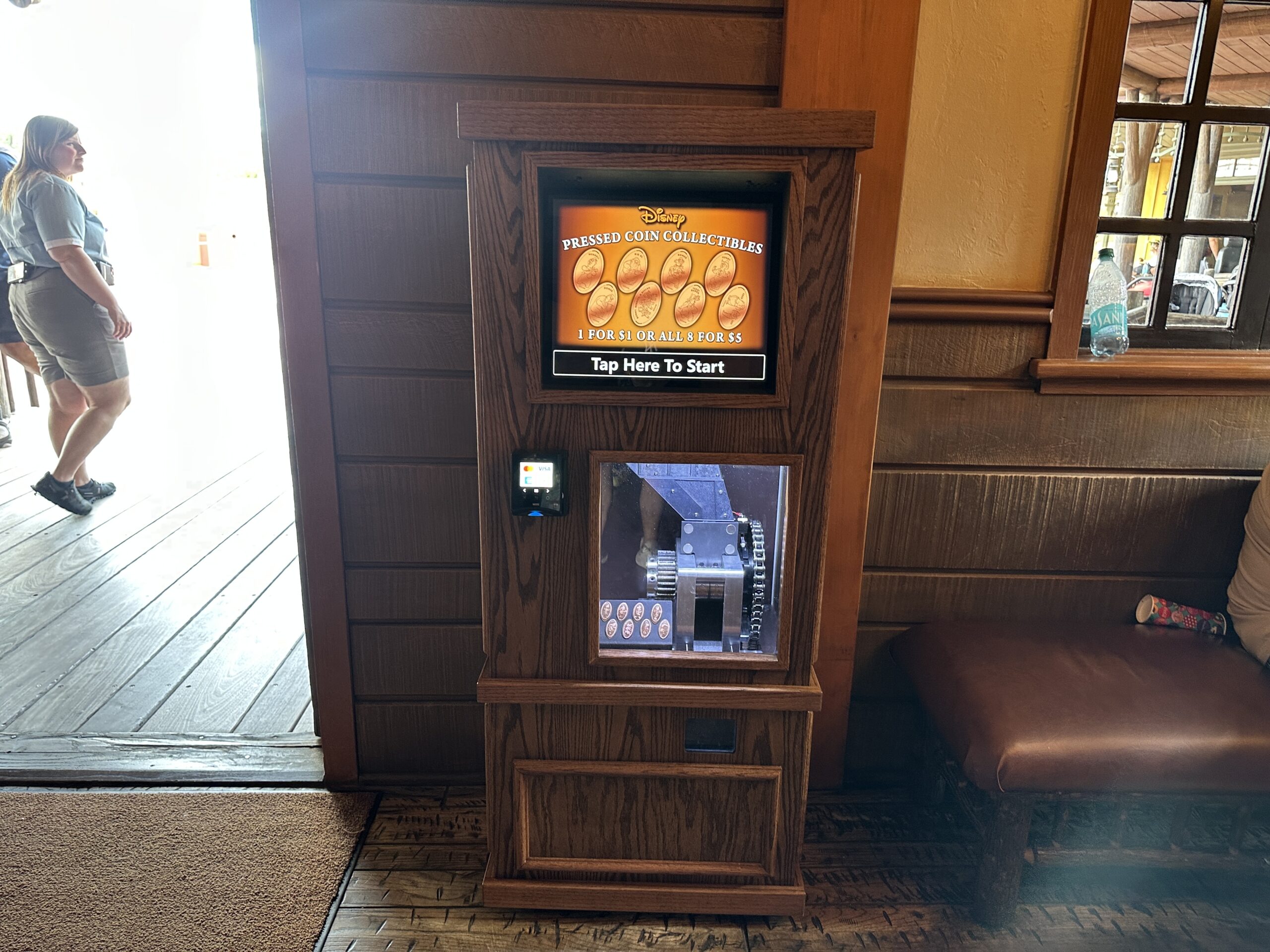 Four New Pressed Penny Machines Installed at Magic Kingdom